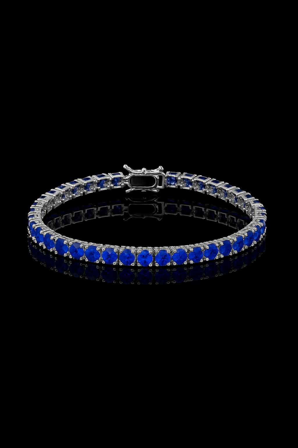 Ocean Blue Tennis Bracelet