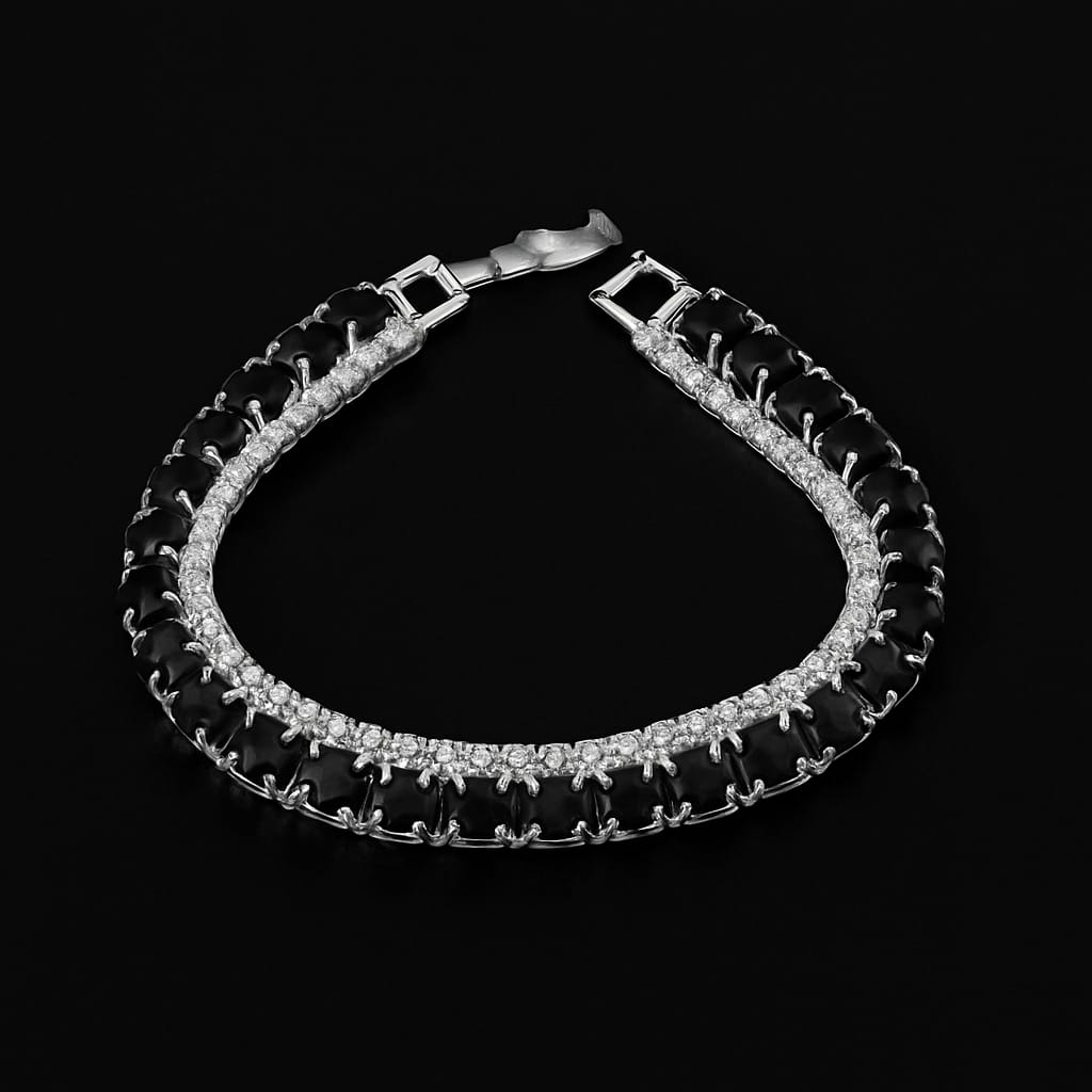 Onyz Tennis Bracelet